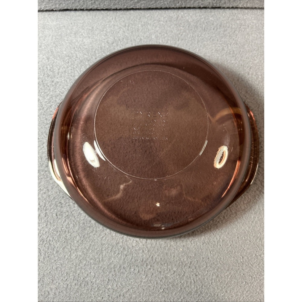 Vintage Pyrex 024 2L Pink Glass Casserole Dish w Lid‎ Corningware Rose Tint - Picture 4 of 5